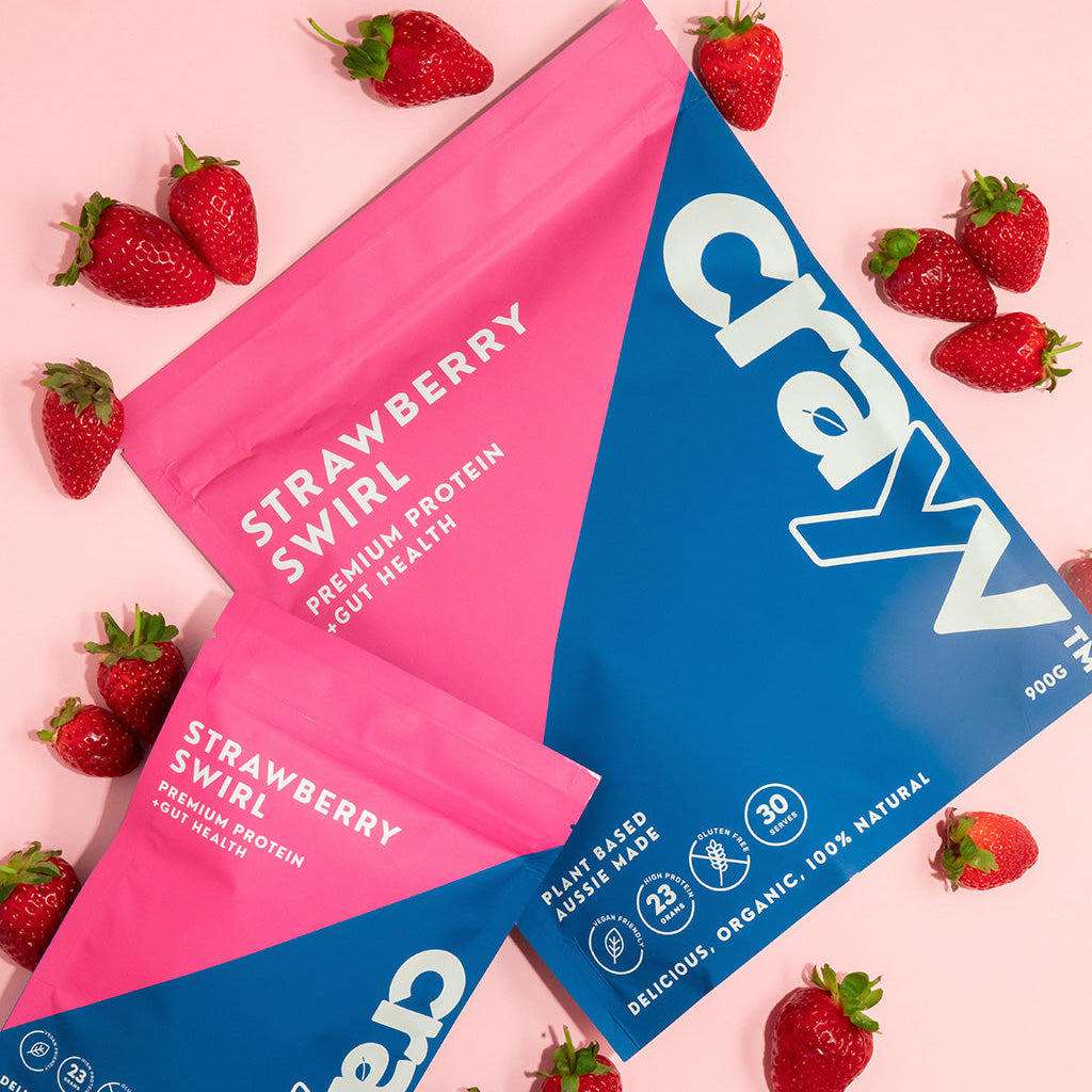 two strawberry swirl premium packs