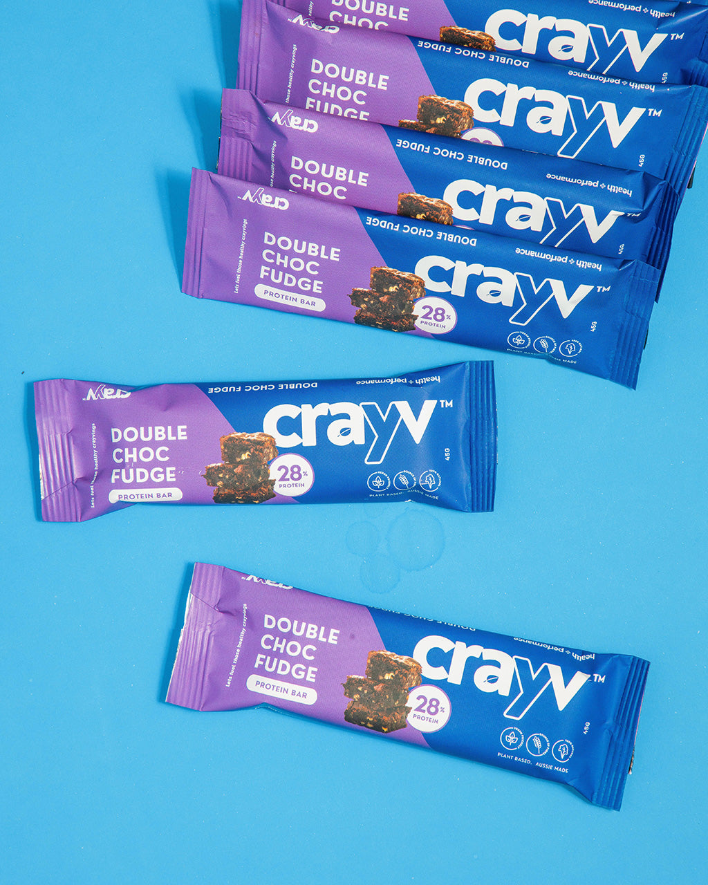 crayv six double choc fudge bars