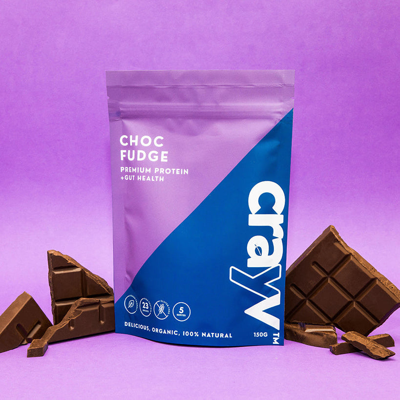 choc fudge crayv delicious premium protein