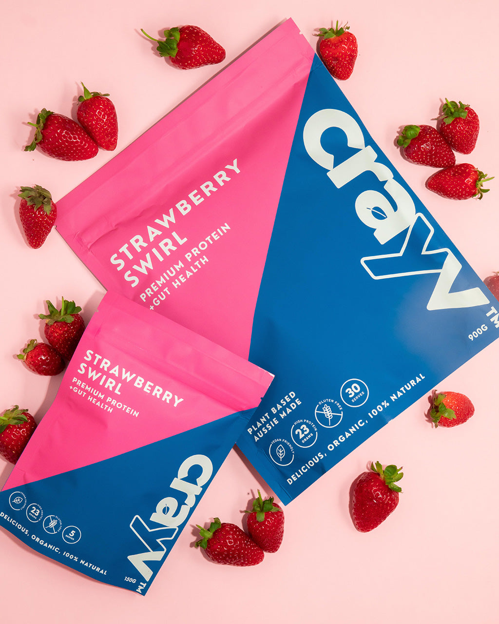 strawberry swirl premium protein 2 best packs