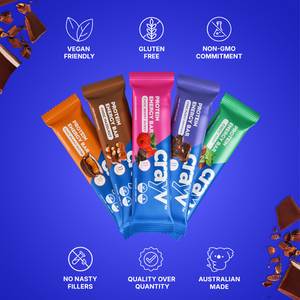 Protein Bar Sampler Box - 5 Flavours, 12 Bars