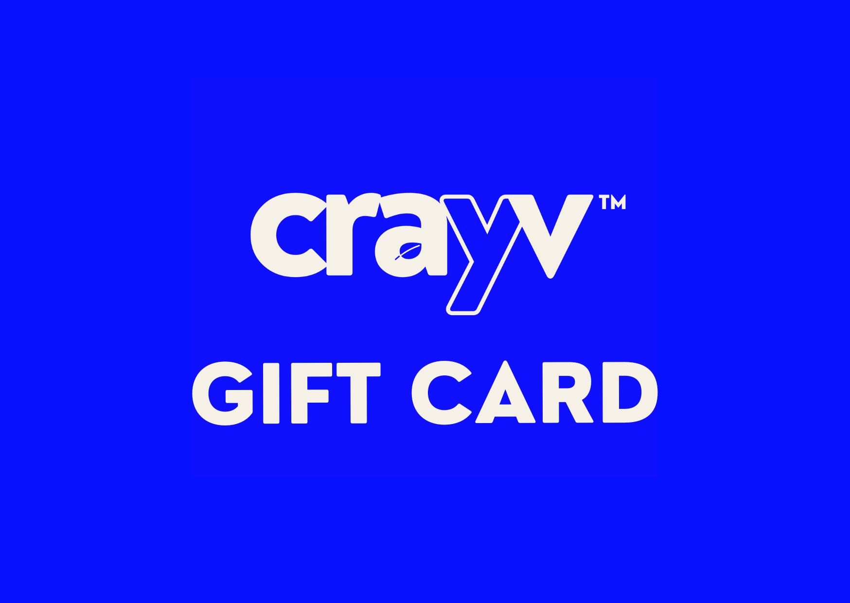 Crayv Gift Card